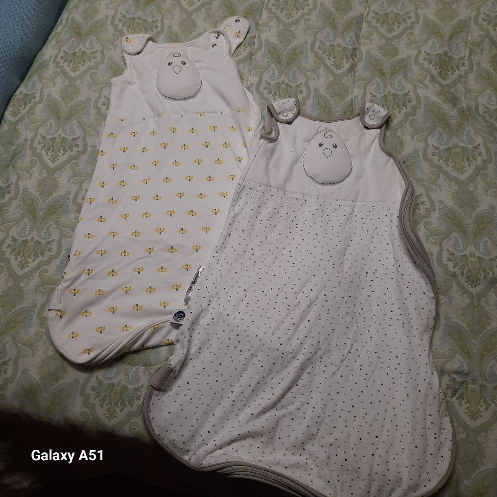2 Nested Bean sleep sacks